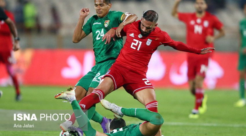 Iran beat Bolivia 2-1 in friendly