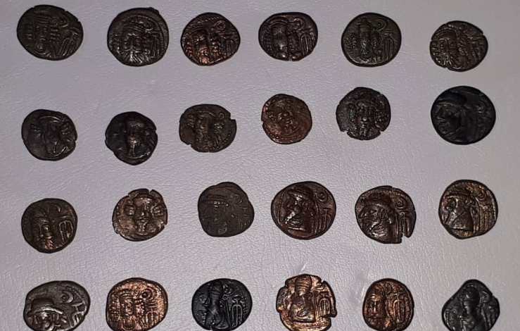 43 ancient coins discovered in SW Iran