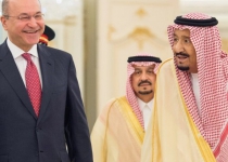 Iraqs president meets Saudi king after visiting rival Iran