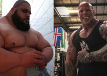 Goliath v Goliath: Scariest man on the planet set to take on Iranian Hulk in MMA match