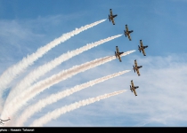 Photos: Fighter jets display aerobatics on 3rd day of Iran Airshow  <img src="https://cdn.theiranproject.com/images/picture_icon.png" width="16" height="16" border="0" align="top">