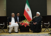 Rouhani discusses anti-terror cooperation with Turkish, Pakistani speakers