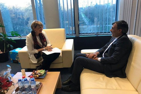 Iranian diplomat meets with EUs Schmid to discuss Yemen, Syria