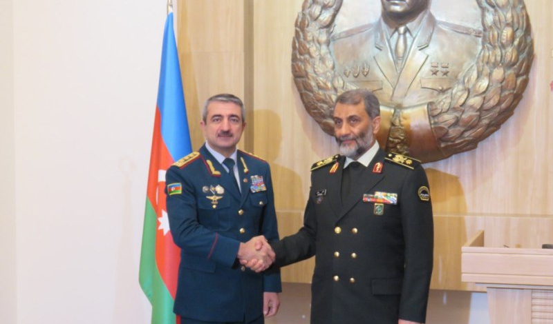 Iran-Azerbaijan Republic border guard commanders meet in Baku