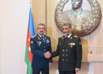 Iran-Azerbaijan Republic border guard commanders meet in Baku