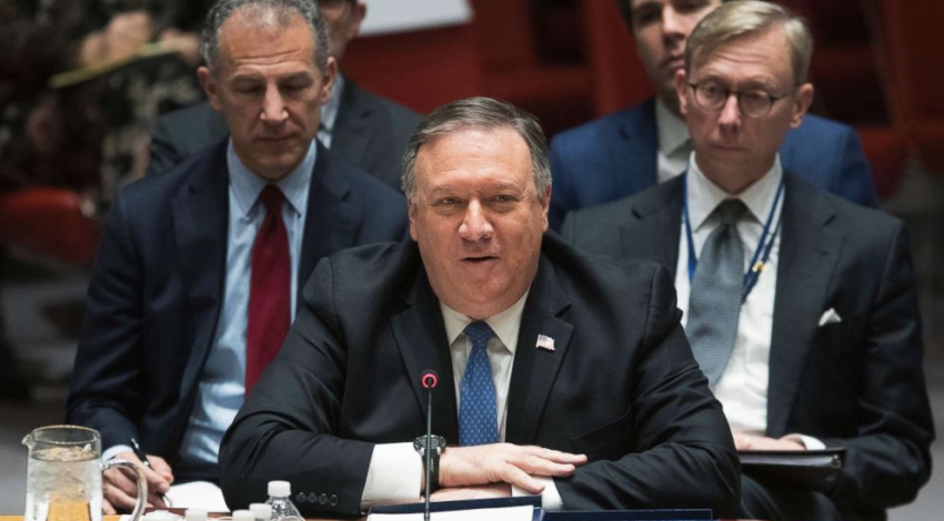 Alone at UN, Pompeo blasts Iran nuclear deal, but searches for common ground on missile threat