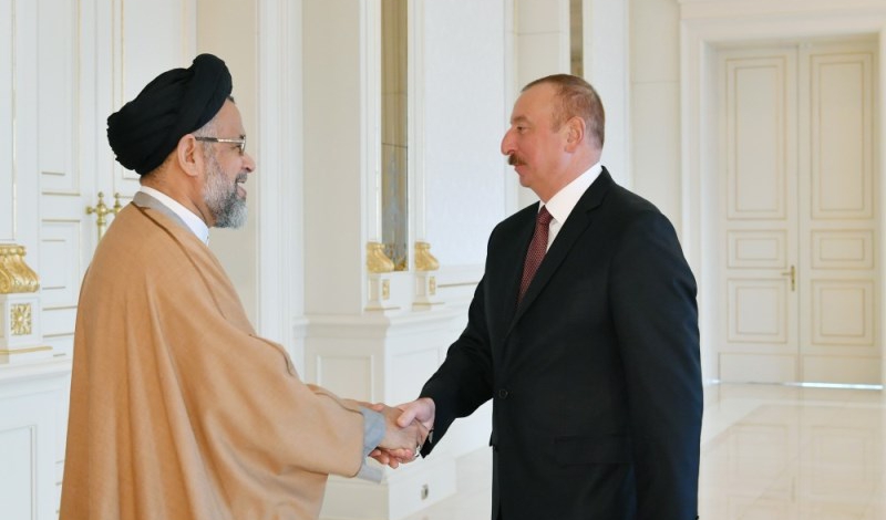 Iran Intelligence Minister meets Azeri president