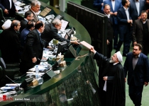 Photos: Iran President Rouhani in parliament to submit budget bill  <img src="https://cdn.theiranproject.com/images/picture_icon.png" width="16" height="16" border="0" align="top">