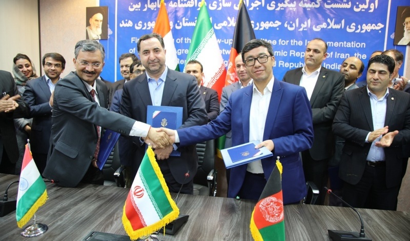 Iran, India, Afghanistan sign Chabahar MoU