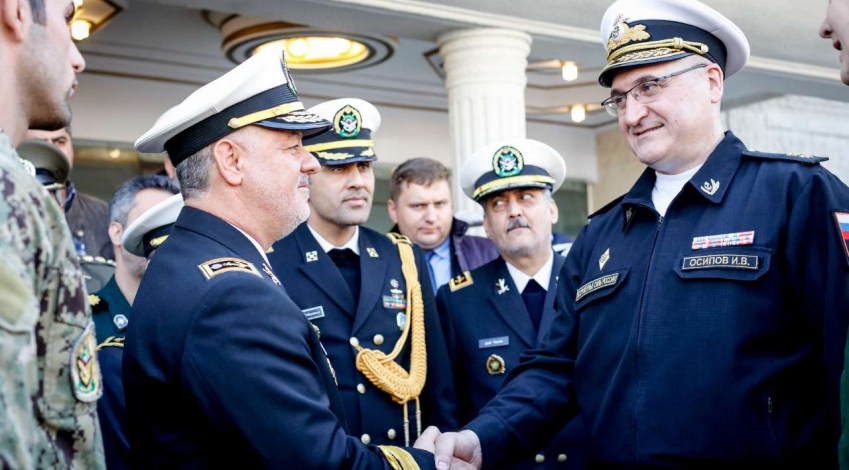 Iran-Russia naval forces