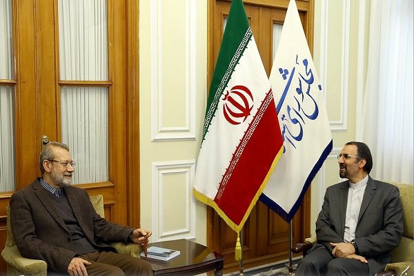 Larijani, Sanaei discuss importance of Iran, Russia relations