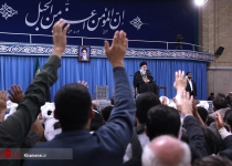 Photos: Iran Supreme Leader receives people of Qom  <img src="https://cdn.theiranproject.com/images/picture_icon.png" width="16" height="16" border="0" align="top">