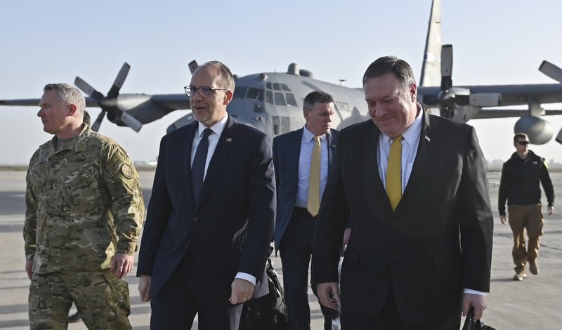 Pompeo makes unannounced visit to Iraq, makes no statements to the media