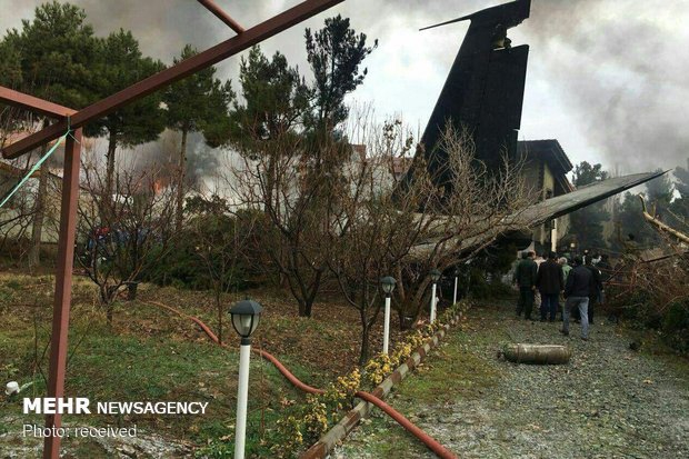 Boeing 707 cargo plane crashes near Tehran
