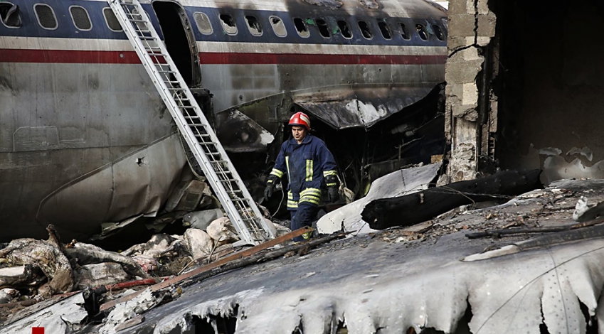 Kyrgyz airport: plane that crashed in Iran was Iranian