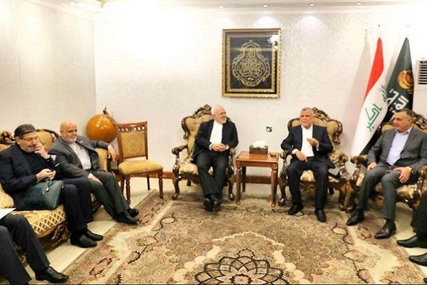 Iranian FM holds talks with members of ?Construction bloc in Iraqi parliament