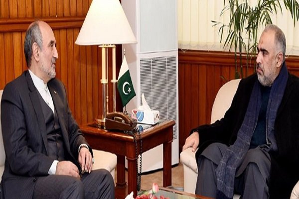 Pakistan stresses trade coop. with Iran