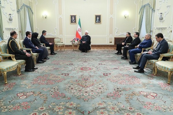 Rouhani hails Irans coop. with Turkey on Syria