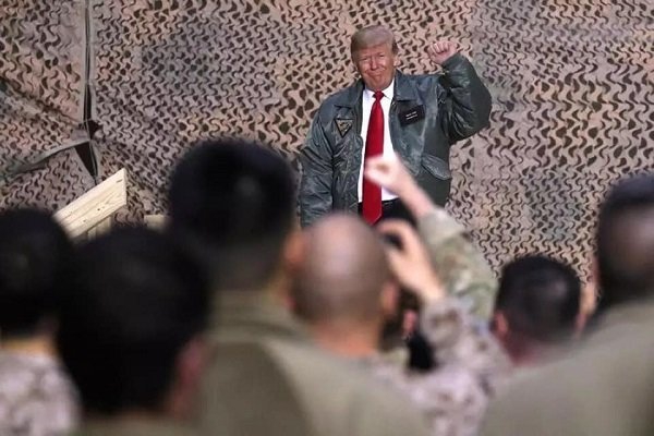 Trump says US troops to remain in Iraq to 
