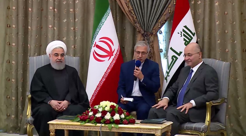President in a meeting with his Iraqi counterpart: Iran favours a secure, independent, developed Iraq