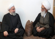 President in a meeting with Grand Ayatollah Basheer al-Najafi: 
