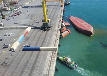 Cargo ship sinks in southern Iran, all crew survive