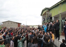 Pres. Rouhani visits flood-hit areas in Golestan prov.