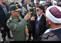 IRGC chief commander visits flood-hit areas in Golestan prov. for 2nd time