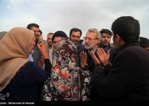 Photos: Iran Parl. speaker visits flood-stricken zones in Lorestan prov.  <img src="https://cdn.theiranproject.com/images/picture_icon.png" width="16" height="16" border="0" align="top">