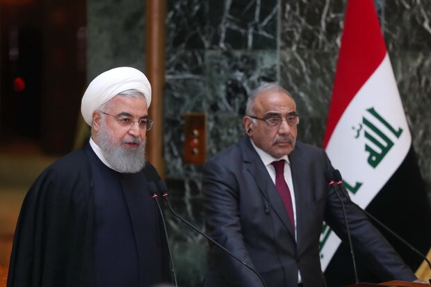 Pres. Rouhani welcomes Iraqi PM in Tehran