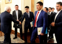 Photos: Zarif meets Kazakh deputy FM in Tehran  <img src="https://cdn.theiranproject.com/images/picture_icon.png" width="16" height="16" border="0" align="top">