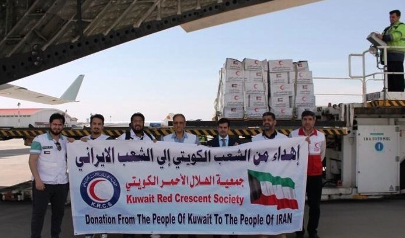 Kuwait sends 2nd humanitarian aid to Flood-hit Iran