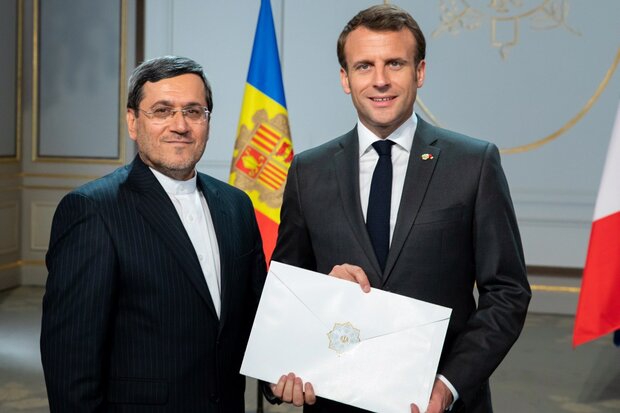 Irans accredited envoy to Andorra submits credentials to Macron
