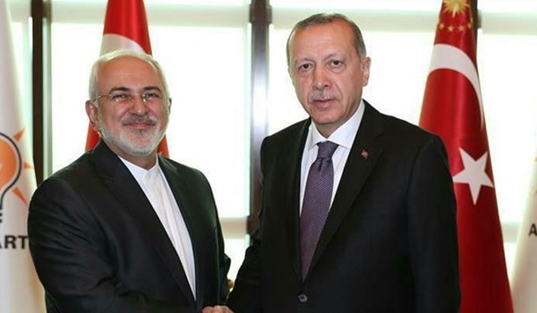 FM Zarif, Erdogan discuss bilateral ties, regional issues