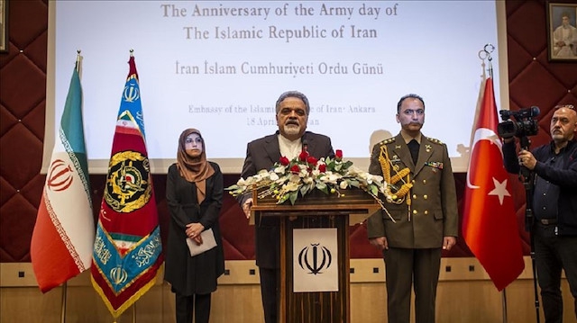 Iranian embassy in Ankara marks Armed Forces Day