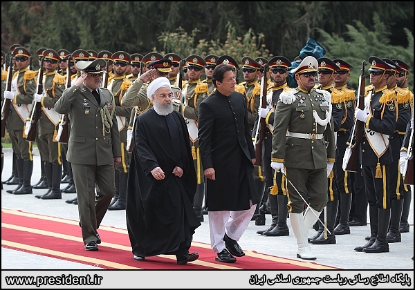 President Rouhani receives Pakistani PM