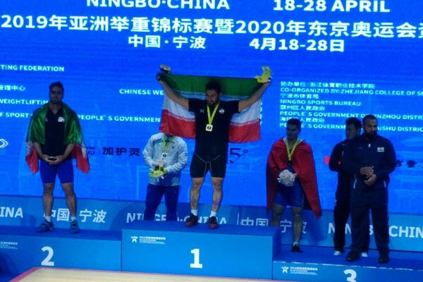 Iranian weightlifters win 4 medals at 2019 Asian Cships