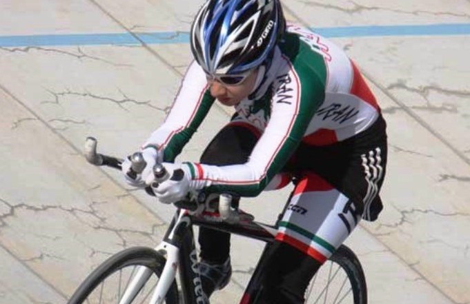 Female Iranian cyclist makes history bagging first-ever medal