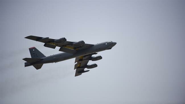 US B-52 bombers conduct 1st mission pointed at Iran