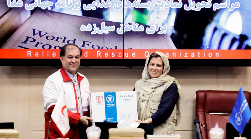 WFP provides 12,000 food packages for flood-hit Khuzestan