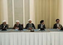 Photos: Pres. Rouhani meets religious scholars  <img src="https://cdn.theiranproject.com/images/picture_icon.png" width="16" height="16" border="0" align="top">