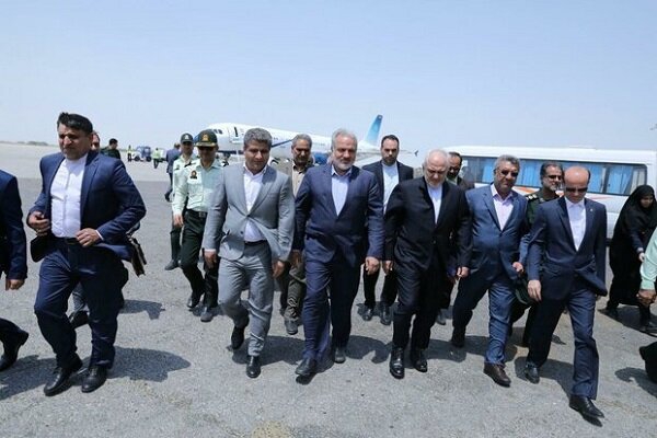 Irans Zarif lands in Chabahar Port