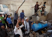 Yemenis hold funeral for victims of deadly Saudi air raids on Sana