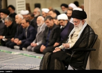 Photos: Mourning ceremony for Imam Ali (a.s.) with Ayatollah Khamenei in attendance  <img src="https://cdn.theiranproject.com/images/picture_icon.png" width="16" height="16" border="0" align="top">