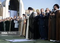 Photos: Supreme Leader performs Eid al-Fitr prayers  <img src="https://cdn.theiranproject.com/images/picture_icon.png" width="16" height="16" border="0" align="top">