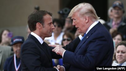 Macron, Trump call for new negotiations with Iran for no nuclear weapons