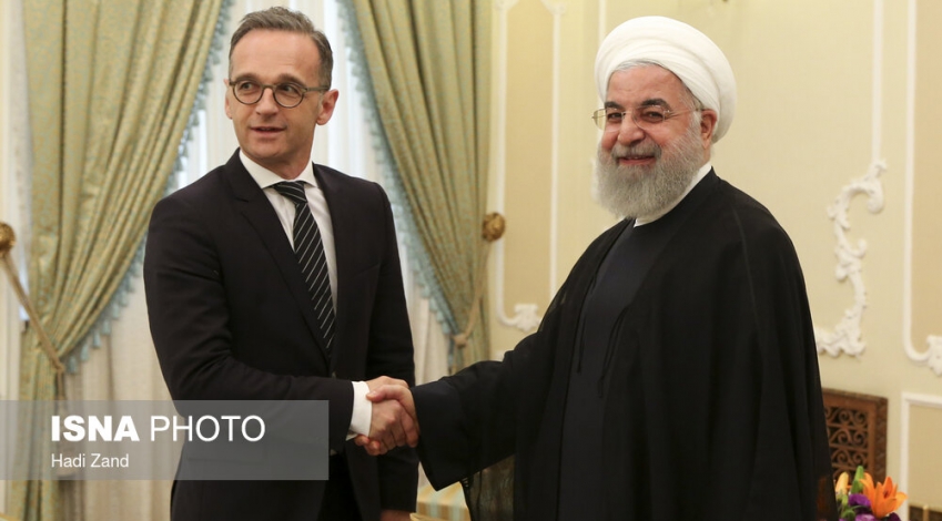 Photos: Pres. Rouhani meets Germany FM in Tehran
