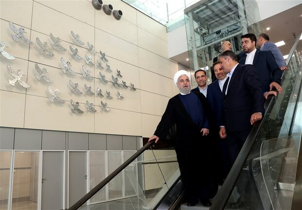 President Rouhani inaugurates IKIAs Salam Terminal