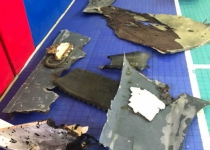 IRIB reveals images of US downed spy drone debris