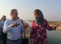 EU environmental experts visit areas prone to dust storms in Khuzestan province